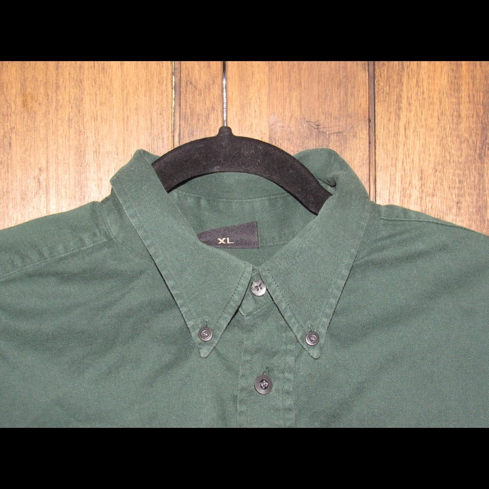Green Jeep Button Down